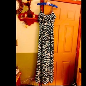 Gianni Bini Ruffle Maxi Dress